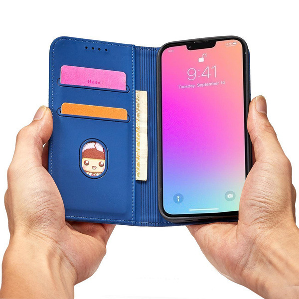 Hurtel 9145576271087 mobiltelefon etui 16,8 cm (6.6") Flipetui Blå