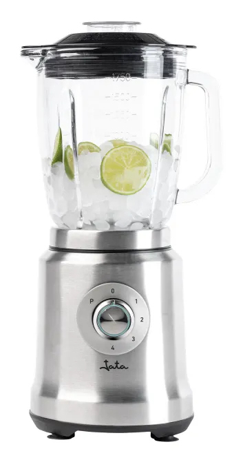 Miniatyrbillede 3 af 7: JATA JEBT1241 blender 1,75 L Bordplade blender 1200 W Metallic, Transparent