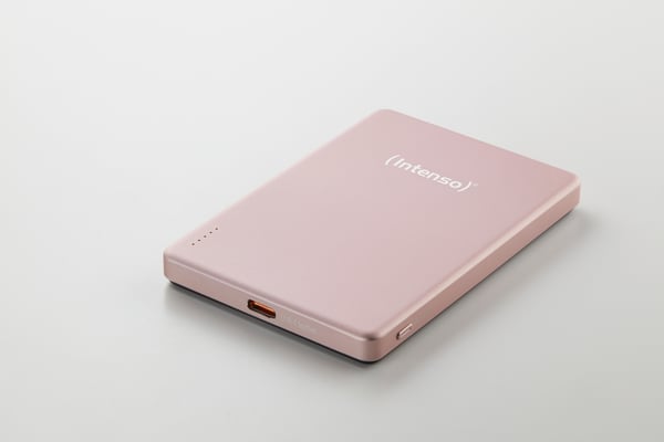 Miniatyrbild 9 av 19: Intenso MW5000 Litium Polymer (LiPo) 5000 mAh Trådlös laddning Rosa