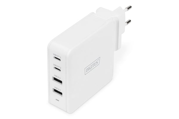 Miniatyrbillede 1 af 8: Digitus DA-10197 oplader til mobil enhed Laptop Hvid Vekselstrøm Indendørs