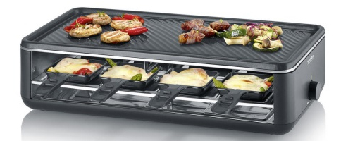 Severin RG 2365 raclettepannu 8 henkilö(t) 1300 W Musta Severin RG 2365 raclettepannu 8 henkilö(t) 1300 W Musta