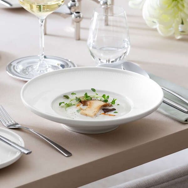 Villeroy & Boch Afina Sopptallrik Rund Porslin Vit 1 styck