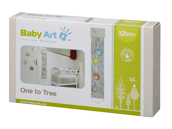 Pikkukuva 3 / 4: Baby Art One to tree Monivärinen Kangas