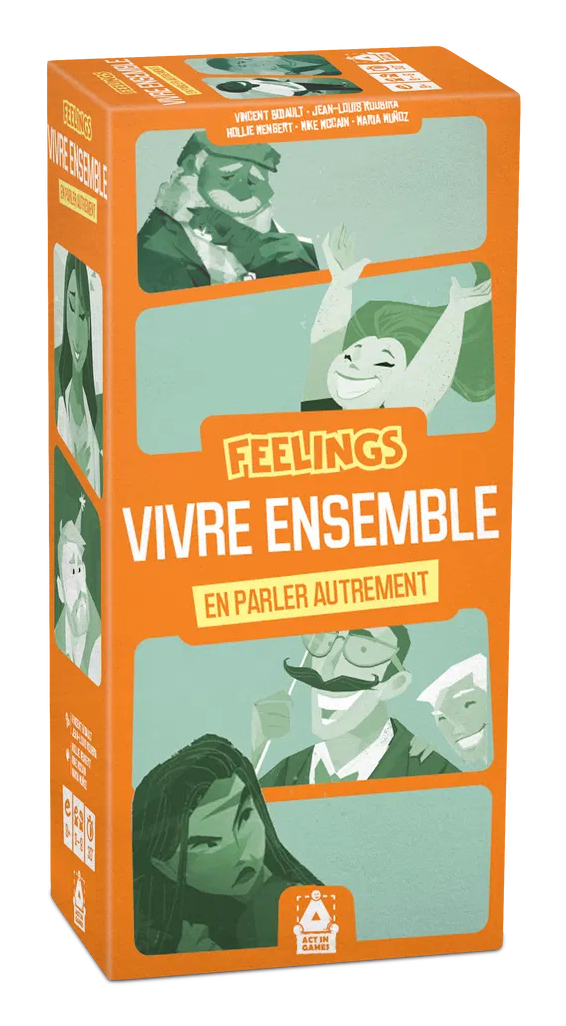 Blackrock Games FEELINGS - Vivre ensemble 30 min. Kortspil