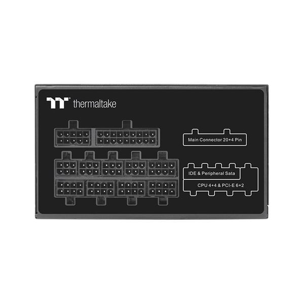 Thermaltake Toughpower PF1 enhed til strømforsyning 850 W 24-pin ATX ATX Sort