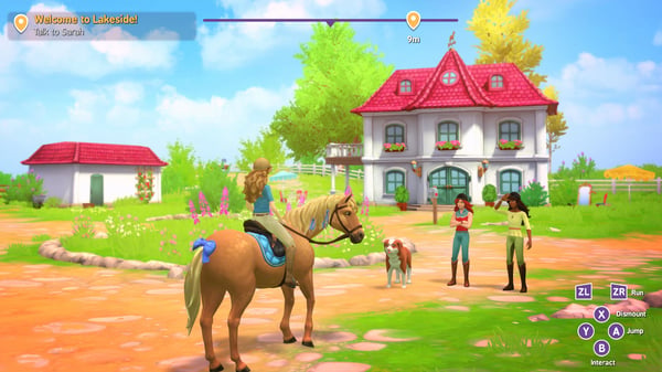 Wild River Games Horse Club Adventures Standard Tysk, Engelsk, Spansk, Fransk, Italiensk Nintendo Switch