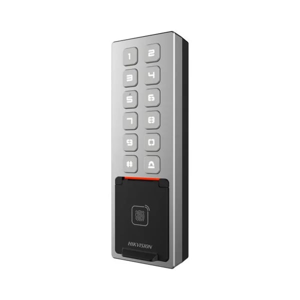 Hikvision DS-K1T805MBFWX(STD) läsare för inpasseringskontroll Basic åtkomstkontrolläsare Silver Hikvision DS-K1T805MBFWX(STD) läsare för inpasseringskontroll Basic åtkomstkontrolläsare Silver