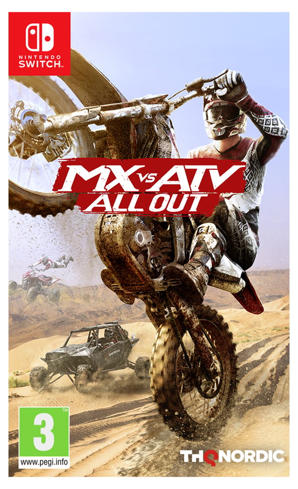 THQ MX vs ATV All Out, Switch Standard Flersproget Nintendo Switch