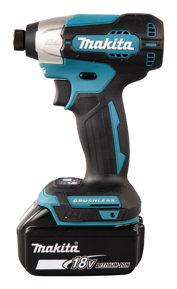 Miniatyrbillede 11 af 15: Makita DTD157Z elektrisk skiftenøgle 1/4" 3000 rpm 140 Nm Sort, Grøn 18 V