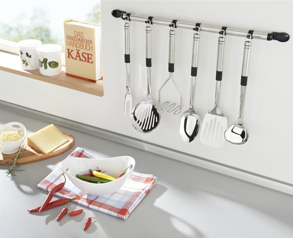 Miniatyrbillede 4 af 4: Leifheit 3029 gaffel Serveringsgaffel Plast, Rustfrit stål 1 stk