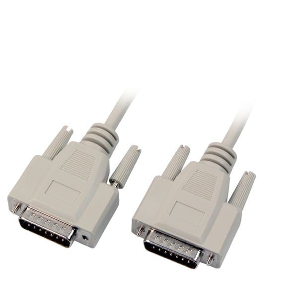 EFB Elektronik K5139.5 seriella kablar Beige 5 m D-Sub