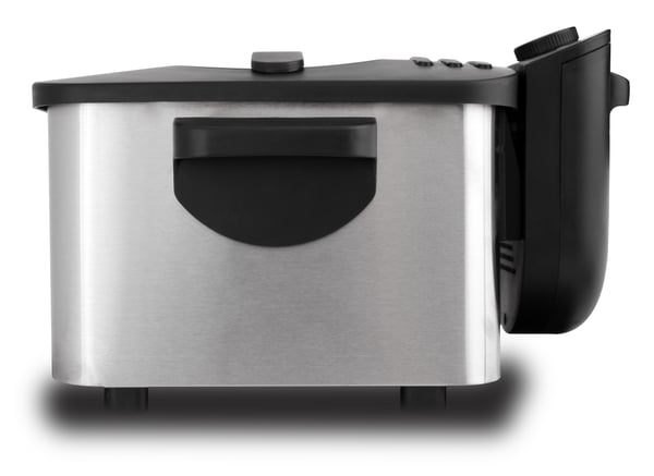 Pikkukuva 7 / 8: Inventum GF431S rasvakeitin Yksi 3 L Erillinen 2200 W Musta, Ruostumaton teräs