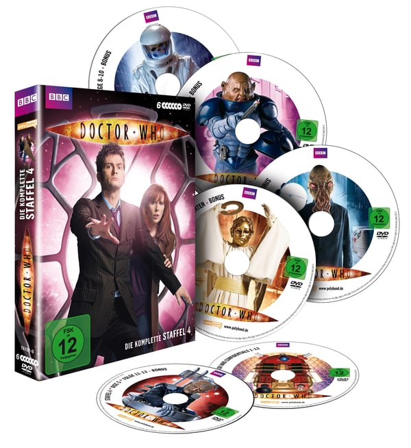 Miniatyrbillede 5 af 9: polyband Doctor Who DVD Tysk, Engelsk