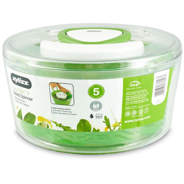 Zyliss E940012 salatspinner Grøn Trækledning