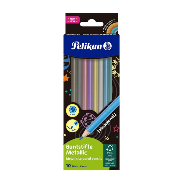 Pelikan 701235 farveblyant Flerfarvet 10 stk