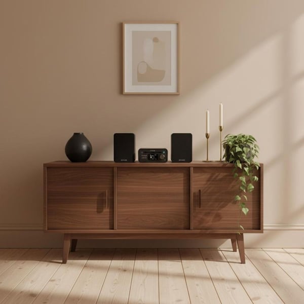 Pure Classic Stereo Mini Hemmaljud mikrosystem 20 W Svart