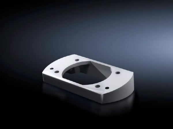 Rittal CP 6206.440 Hvid Zink