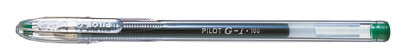 Pilot Gel type, green Grön