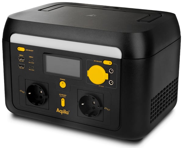 Miniatyrbillede 7 af 8: Aqiila 406067 Bærbar energistation Lithium jern fosfat (LiFePO4) 20 mAh 7 kg
