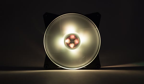 Cooler Master MasterFan Pro 140 Air Flow RGB Suoritin Tuuletin Musta, Läpinäkyvä