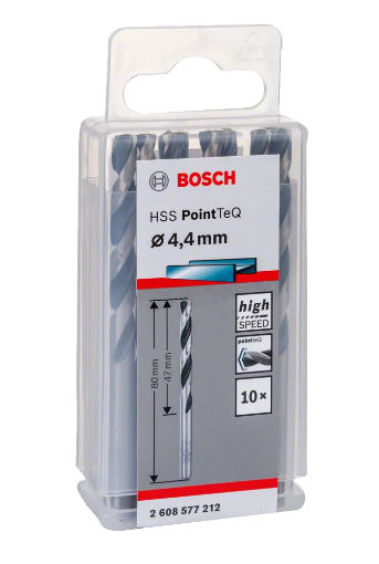 Miniatyrbillede 4 af 6: Bosch 2 608 577 212 borehoved Spiralbor 10 stk