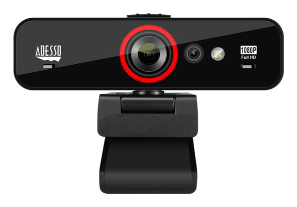 Adesso CyberTrack F1 webcam 2,1 MP 1920 x 1080 pixel USB 2.0 Sort