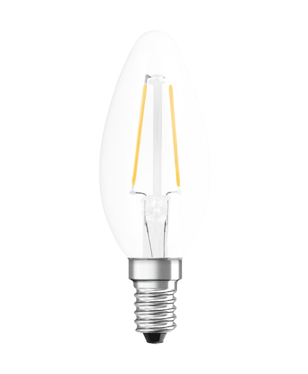 Osram STAR LED-lampor Varmvitt 2700 K 2,5 W E14 F