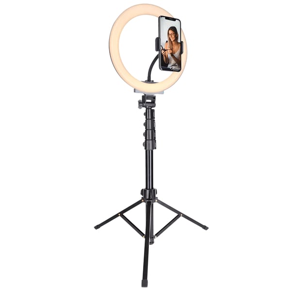 Miniatyrbillede 4 af 12: Rollei LUMIS Comfort Bi-Color belysningsring 120 LED