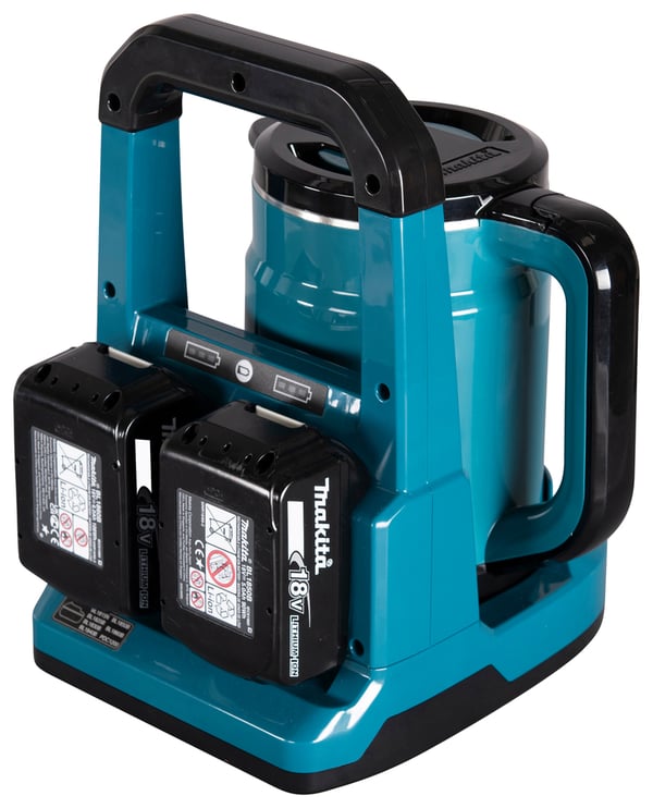 Makita DKT360Z vedenkeitin 0,8 L Musta, Sininen