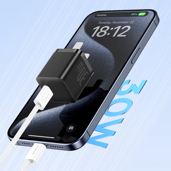 Baseus Superior USB-kabel 2 m USB C 480 Gbit/sek. Hvid