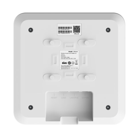 Ruijie Networks RG-RAP2260(E) access-punkter för trådlösa nätverk 3202 Mbit/s Vit Strömförsörjning via Ethernet (PoE) stöd