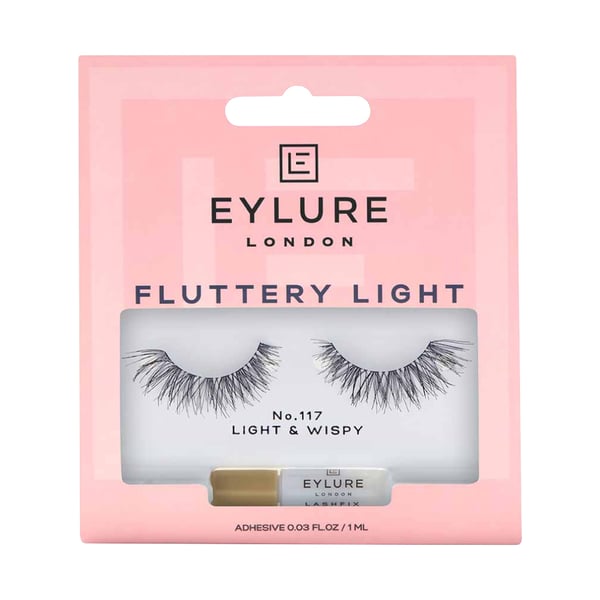 Eylure Fluttery Light No. 117 Strip vipper Sort