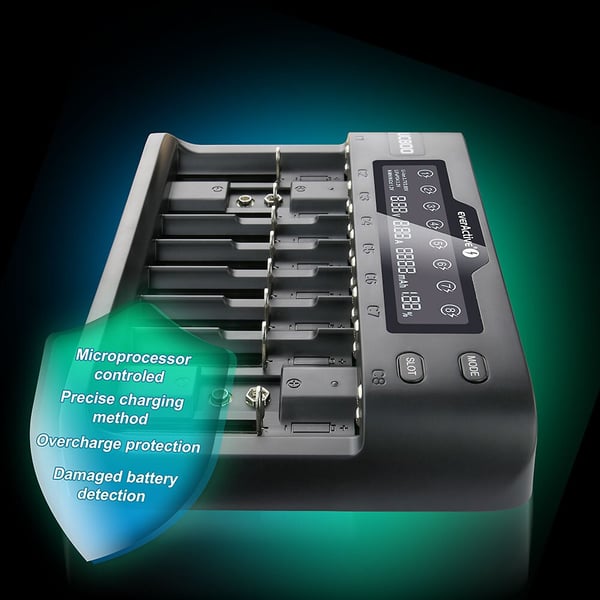 Miniatyrbillede 3 af 7: Everactive UC-800 batterioplader Universel Vekselstrøm