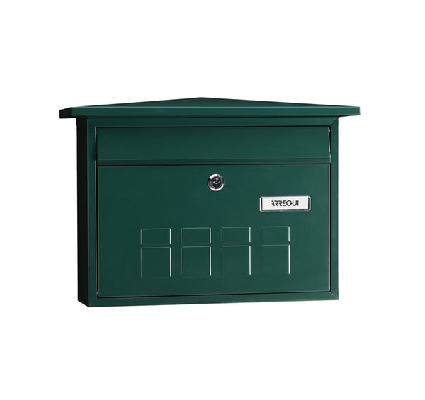 Arregui E-5703 postkasse Sort Vægmonteret postkasse Stål