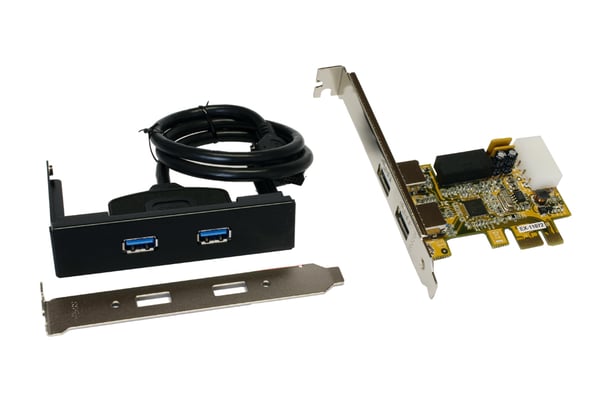 EXSYS EX-11072 nätverkskort/adapters Intern USB 3.2 Gen 1 (3.1 Gen 1)