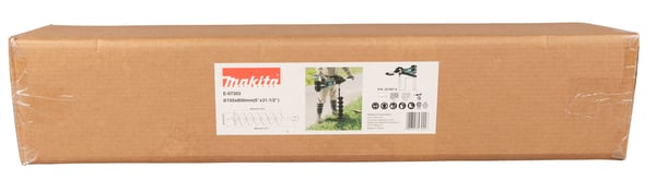 Makita E-07303 Tilbehør til elektrisk jordbor Borehoved