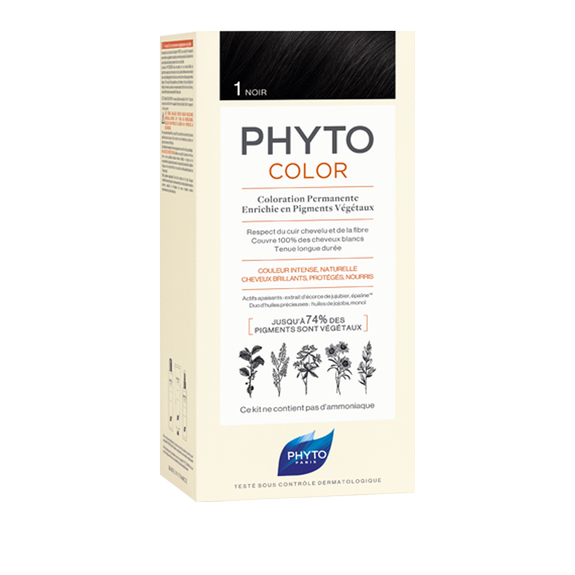 PHYTO PHYTOCOLOR hårfarve Sort 112 ml