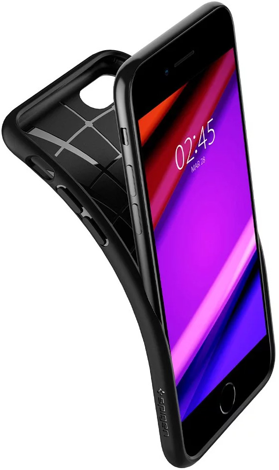 Spigen Core Armor matkapuhelimen suojakotelo 11,9 cm (4.7") Suojus Musta