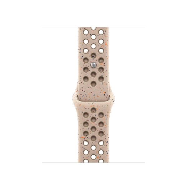 Miniatyrbillede 1 af 3: Apple MUUQ3ZM/A Smart bærbart (wearable) tilbehør Band Beige Aluminium, Fluoroelastomer