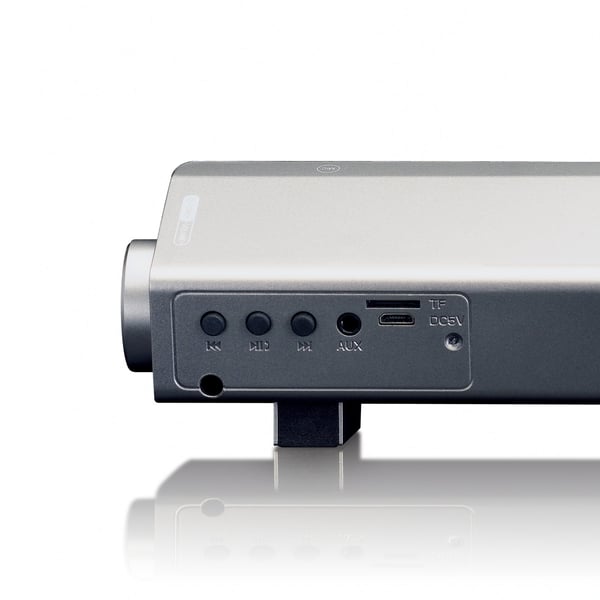 Miniatyrbild 3 av 3: Ices ISB-020 soundbar-högtalare Silver 2.0 kanaler 10 W