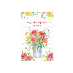 Susy Card 40057965 tervehdys- & osanottokortti Tavallinen onnittelukortti Syntymäpäivä 1 kpl