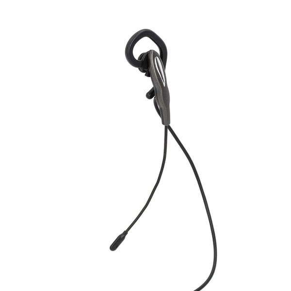 Nedis CHSTUM210BK kuulokkeet ja kuulokemikrofoni Langallinen Ear-hook, In-ear Toimisto/puhelukeskus USB Type-C / USB Type-A Musta, Harmaa