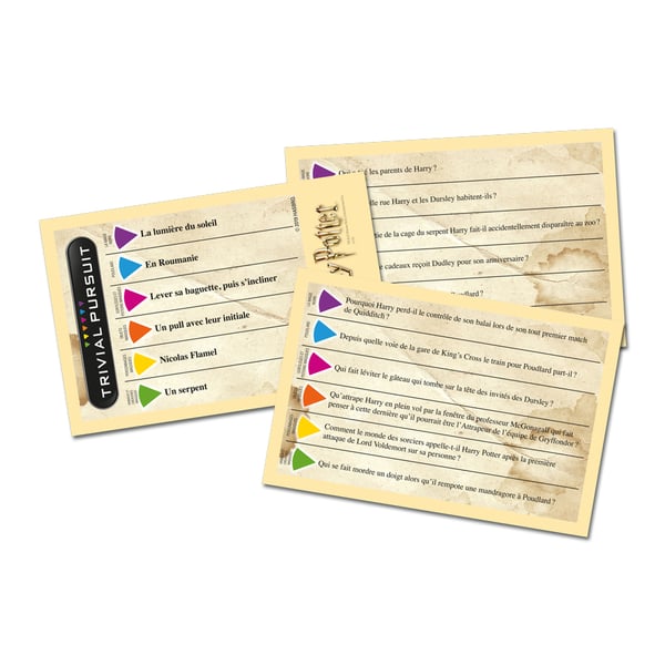 Winning Moves Trivial Pursuit 485 brætspil Trivial Pursuit Voyage Harry Potter Volume 2