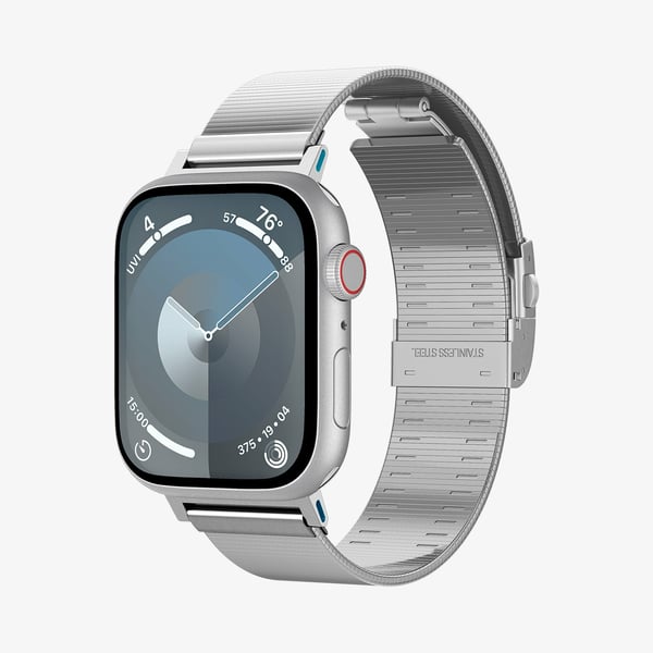 Miniatyrbillede 10 af 13: Spigen AMP07225 Smart bærbart (wearable) tilbehør Band Rustfrit stål
