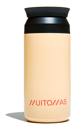 Muitomas WBOTTLE350PF matkapullo & astia 350 ml Ruostumaton teräs Pullo
