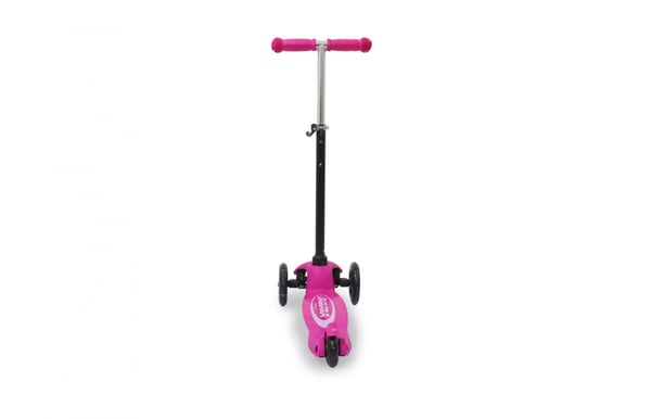 Jamara 460497 løbehjul Børn Trehjulet scooter Sort, Lyserød