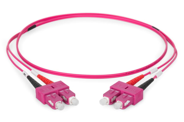 Pikkukuva 2 / 4: Digitus DK-2522-01-4 InfiniBand- ja kuituoptiikkakaapeli 1 m SC I-VH Violetti