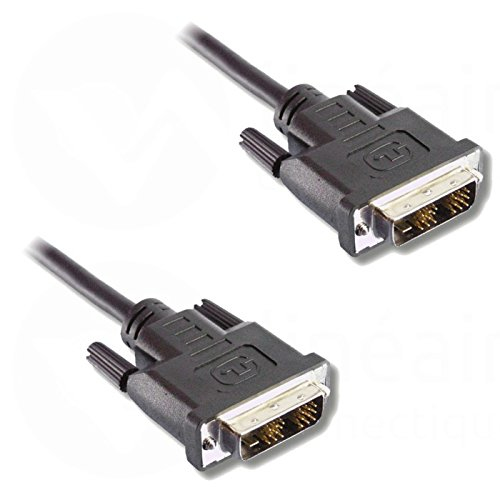 Miniatyrbillede 1 af 2: Lineaire VHD10D DVI kabel 2 m DVI-D Sort