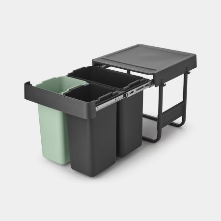 Brabantia Sort & Go Rektangulær Sort, Grøn