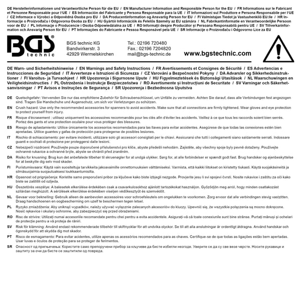 Miniatyrbild 3 av 4: BGS technic Holder for Combination/Ring Spanners